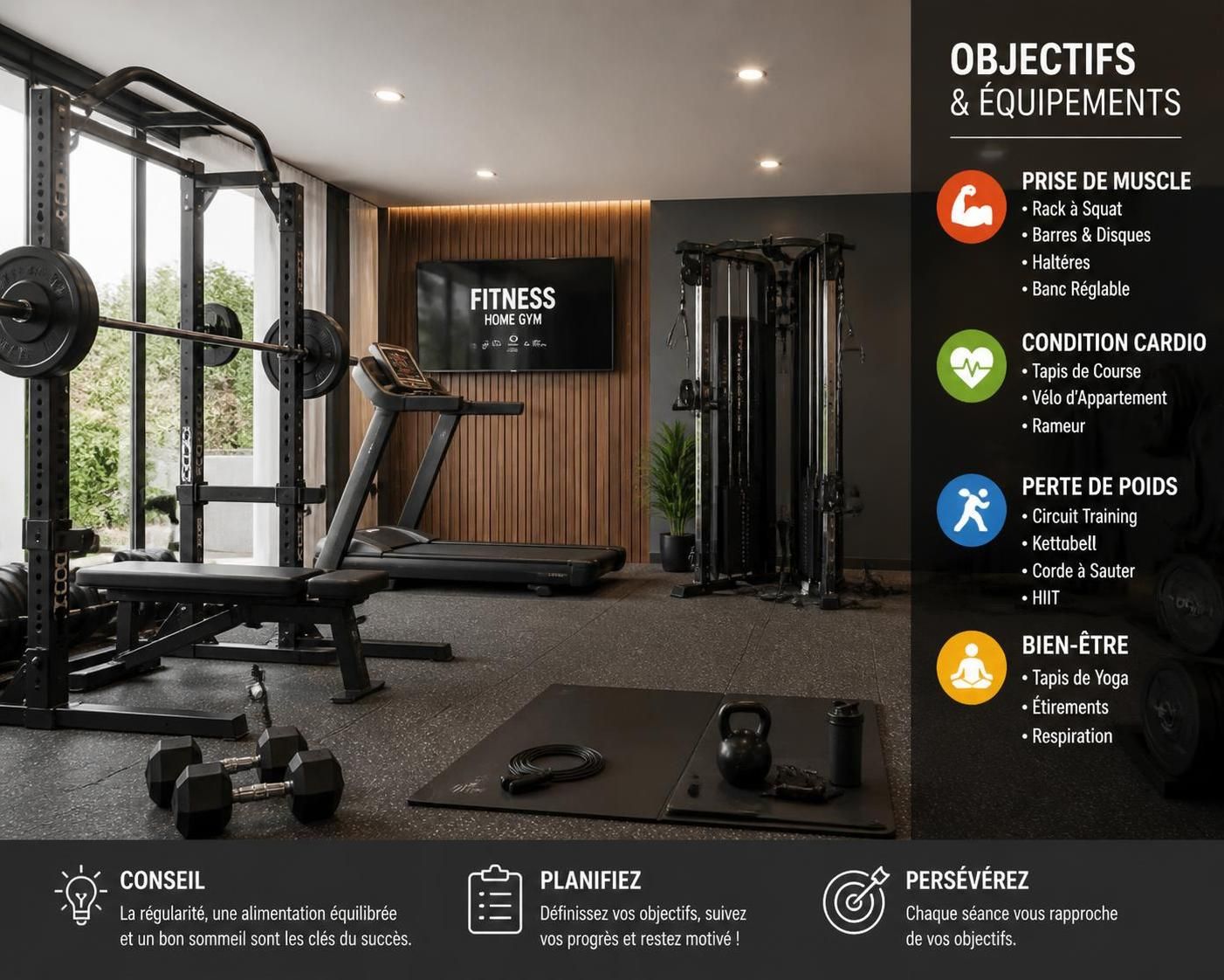 découvrez comment choisir les appareils de sport adaptés à vos objectifs pour optimiser vos séances d’entraînement et atteindre vos résultats efficacement.