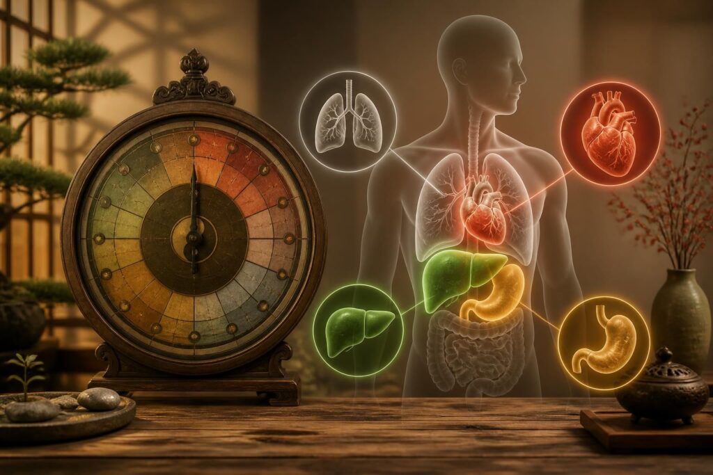 découvrez la signification de l'heure de réveil en médecine chinoise et les organes concernés selon le cycle énergétique traditionnel.
