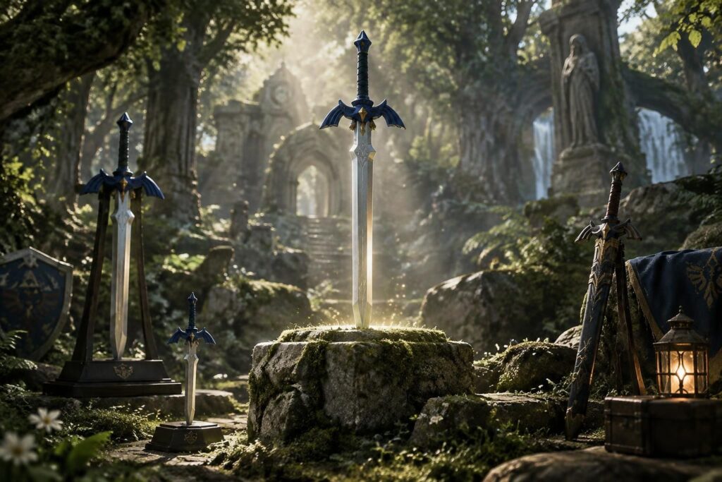 découvrez l’histoire de la master sword dans the legend of zelda et revivez les répliques emblématiques qui entourent cette épée légendaire.
