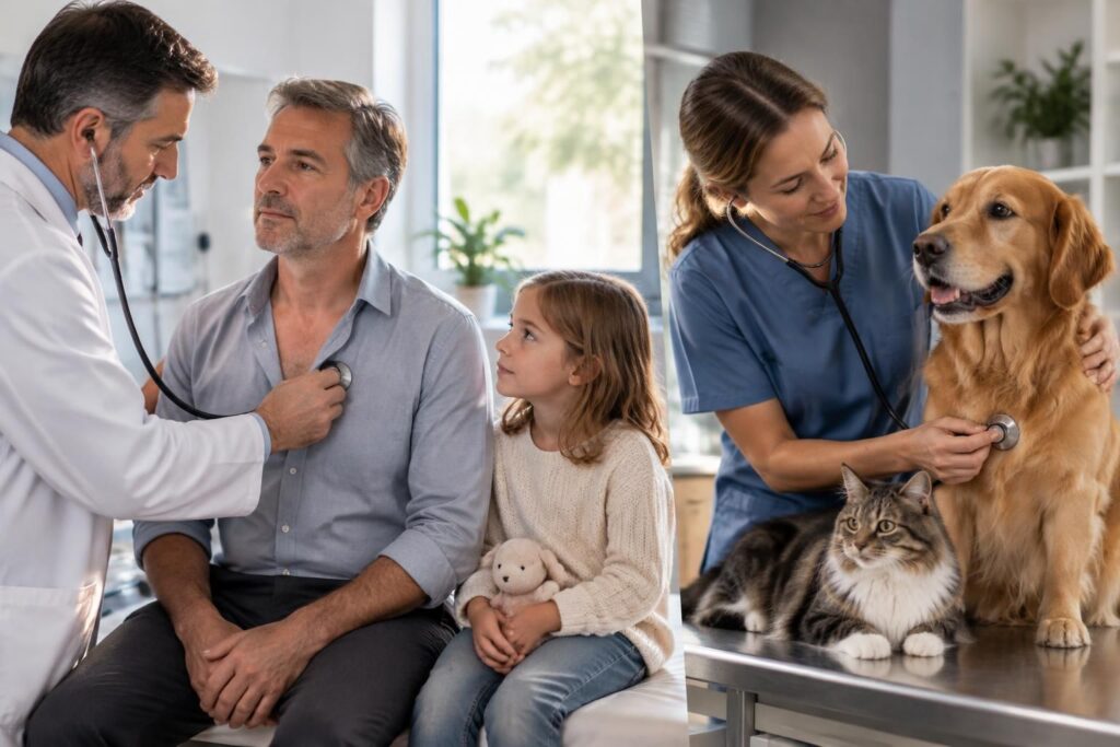découvrez les symptômes d’un souffle au cœur chez l’adulte, l’enfant et les animaux domestiques, ses causes possibles et quand consulter.